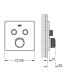 Термостат для душа Grohe Grohtherm SmartControl 29124000 хром