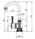 Смеситель для кухни ZORG Antic A 207U-BR