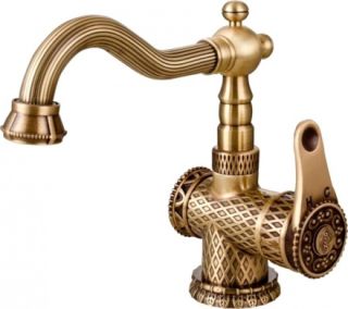 Смеситель для раковины ZORG Antic A 413U-BR Смеситель для раковины ZORG Antic A 413U-BR