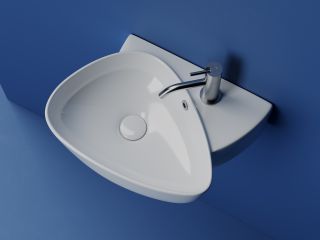 Раковина подвесная Ceramicanova Элемент (Element) CN5049 50 см белый