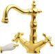 Смеситель для раковины Boheme высокий TRADIZIONALE ORO золото