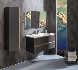 Пенал Armadi Art Capolda 120см антрацит 849-120-A Пенал Armadi Art Capolda 120см антрацит 849-120-A