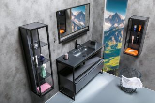 Пенал Armadi Art Loft 75см антрацит 895-A Пенал Armadi Art Loft 75см антрацит 895-A
