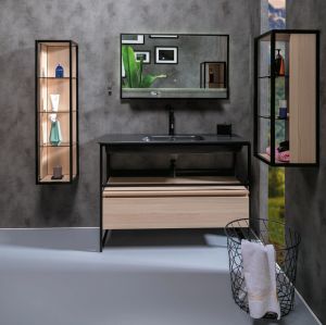 Пенал Armadi Art Loft 120см светлое дерево 896-L