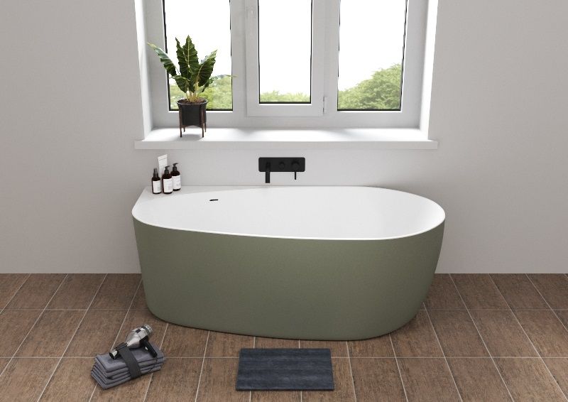 Акриловая ванна Allen Brau Priority 2.31002.20/CGM 170x80 см