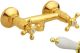 Смеситель для душа Boheme TRADIZIONALE ORO с ручкой керамика золото