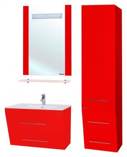 Зеркало с подсветкой Bellezza Берта 60см красный 00000001040 Зеркало с подсветкой Bellezza Берта 60см красный 00000001040
