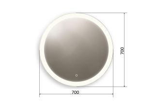 Orange Sun OS-70ZE Зеркало с LED подсветкой и сенсорной кнопкой Orange Sun OS-70ZE Зеркало с LED подсветкой и сенсорной кнопкой
