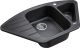 Мойка кухонная Paulmark Weise PM529050-BL чёрный