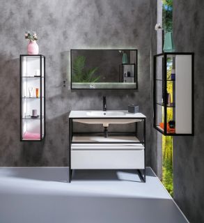Консоль под раковину Armadi Art Loft 100см чёрный 893-100 Консоль под раковину Armadi Art Loft 100см чёрный 893-100