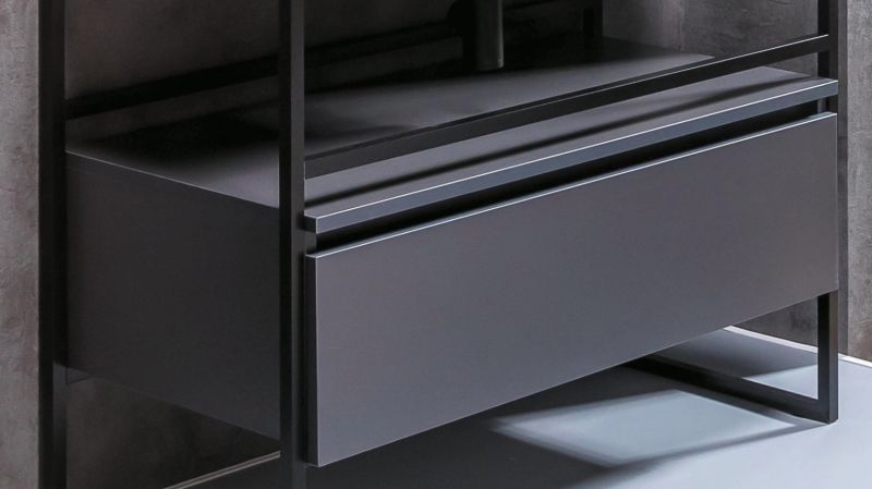 Ящик под консоль Armadi Art Loft 100см антрацит 894-100-A Ящик под консоль Armadi Art Loft 100см антрацит 894-100-A