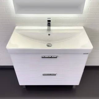 Тумба с раковиной Comforty Танжер 00-00019535 90 см белый Тумба с раковиной Comforty Танжер 00-00019535 90 см белый