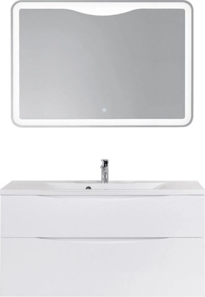 Тумба под раковину BelBagno Marino 120см Bianco Lucido MARINO-H60-1200-2C-SO-BL-P