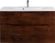 Тумба под раковину BelBagno Marino 100см Rovere Moro MARINO-H60-1000-2C-SO-RW-P