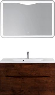 Тумба под раковину BelBagno Marino 100см Rovere Moro MARINO-H60-1000-2C-SO-RW-P Тумба под раковину BelBagno Marino 100см Rovere Moro MARINO-H60-1000-2C-SO-RW-P