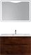 Тумба под раковину BelBagno Marino 100см Rovere Moro MARINO-H60-1000-2C-SO-RW-P