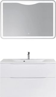 Тумба под раковину BelBagno Marino 100см Bianco Lucido MARINO-H60-1000-2C-SO-BL-P Тумба под раковину BelBagno Marino 100см Bianco Lucido MARINO-H60-1000-2C-SO-BL-P