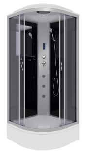 Душевая кабина Niagara NG-3501-14F с гидромассажем 90x90см серебро/тонированное