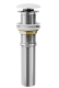 Донный клапан для раковины D&K DC9016 белый