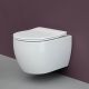 Подвесной унитаз Ceramica Nova Play CN3001 безободковый белый