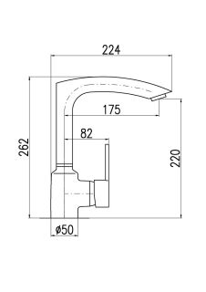 Смеситель для кухни Rav Slezak Zambezi ZA007.5/7B белый Смеситель для кухни Rav Slezak Zambezi ZA007.5/7B белый