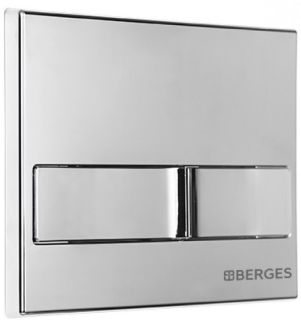 Кнопка смыва Berges Novum хром глянец 040013 Кнопка смыва Berges Novum хром глянец 040013