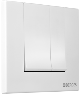 Кнопка смыва Berges Novum soft touch белый 040044 Кнопка смыва Berges Novum soft touch белый 040044