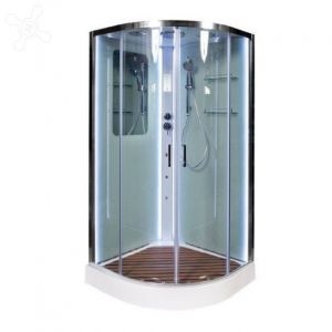 Душевая кабина Deto А09 LED с кнопкой 90х90х220 см