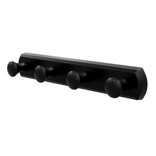 Вешалка WasserKRAFT Abens K-1074B чёрный матовый