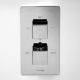 Термостатический смеситель для ванны и душа WasserKRAFT АIme Thermo 1544 T хром