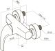 Смеситель Am.Pm Sense F7520000 для душа Смеситель Am.Pm Sense F7520000 для душа