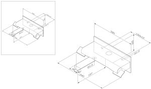 Смеситель Am.Pm Admire F101000B для ванны