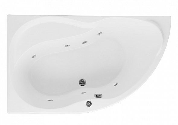 Акриловая ванна Aquanet Graciosa 150x90 L
