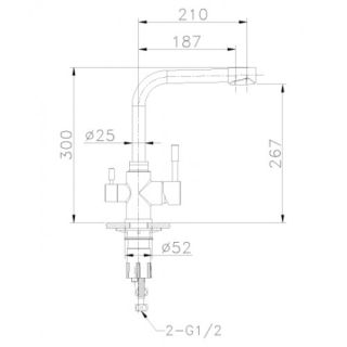 Смеситель для кухонной мойки Lemark Expert (LM5061S) Смеситель для кухонной мойки Lemark Expert (LM5061S)