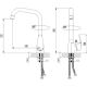 Смеситель для кухонной мойки Lemark Pramen (LM3305C)
