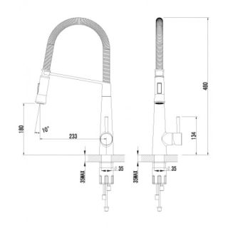 Смеситель для кухонной мойки Lemark Soul (LM6002C) Смеситель для кухонной мойки Lemark Soul (LM6002C)