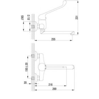 Смеситель для кухонной мойки Lemark Project (LM4611C) Смеситель для кухонной мойки Lemark Project (LM4611C)
