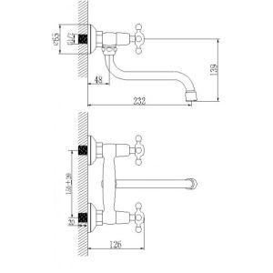 Смеситель для кухонной мойки Lemark Standard (LM2111C)