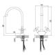 Смеситель для кухонной мойки Lemark Standard (LM2105C)