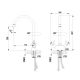 Смеситель для кухонной мойки Lemark Plus Harmony (LM1405C)