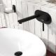 Смеситель для раковины WasserKRAFT Gollach 3330 чёрный матовый