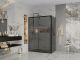 Душевой уголок Ambassador Intense 110022205IBB-80IBB 160х80 см, профиль черный