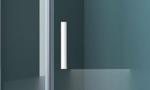 Душевой уголок BelBagno KRAFT-P-1-100-C-Cr-R хром