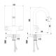 Смеситель для раковины Lemark Thermo (LM7736C)
