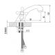 Смеситель для раковины Lemark Standard (LM2106C)
