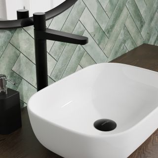 Смеситель для раковины WasserKRAFT Fulda 5203H чёрный матовый
