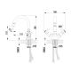 Смеситель для раковины Lemark Plus Harmony (LM1407C)