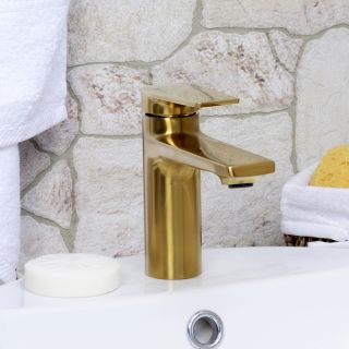Смеситель для раковины WasserKRAFT Aisch 5503 тёмное золото матовое