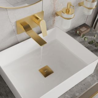 Смеситель для раковины WasserKRAFT Aisch 5530 тёмное золото матовое