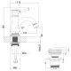 Смеситель для раковины Lemark Peretto (LM6306RB)